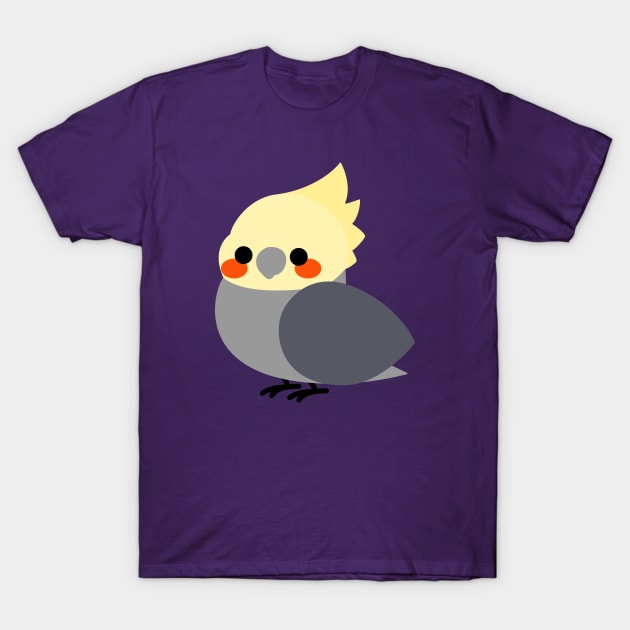 Gray Cockatiel T-Shirt by kaeru